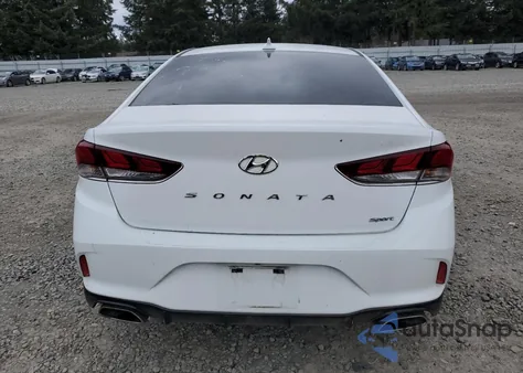 2018 Hyundai Sonata Sport z USA, uszkodzony, nr VIN 5NPE34AFXJH682462